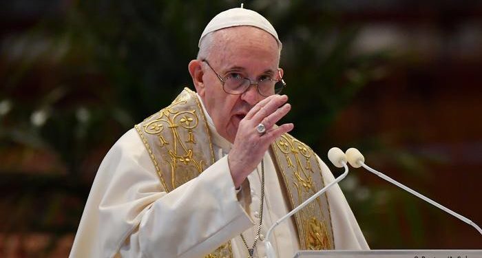 PAPA FRANCISCO LLAMA A CUIDAR EL MEDIO AMBIENTE