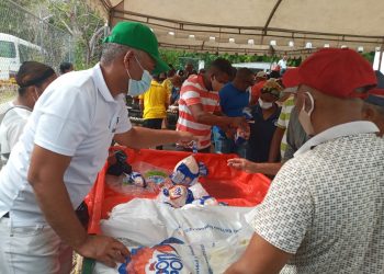 BAHORUCO: Senadora destaca impacto de venta de alimentos a bajos precios por parte del INESPRE.