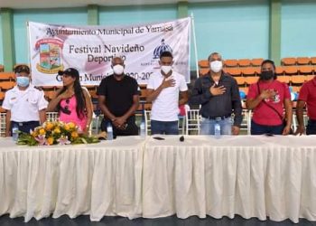 Yamasá participa en varias disciplinas en el Festival Deportivo Navideño 2021