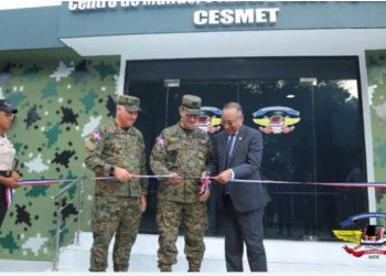 Ministro de Defensa inaugura Centro de Mando, Control y Video Vigilancia del CESMET.