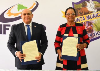 23 mil habitantes se beneficiarán de acuerdo entre INFOTEP y La Guáyiga¬En el acto, la Junta del Distrito Municipal facilita local para formar sus ciudadanos