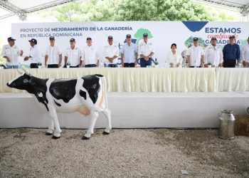 Presidente Abinader deja iniciado el Promegan con aporte de RD$700 millones