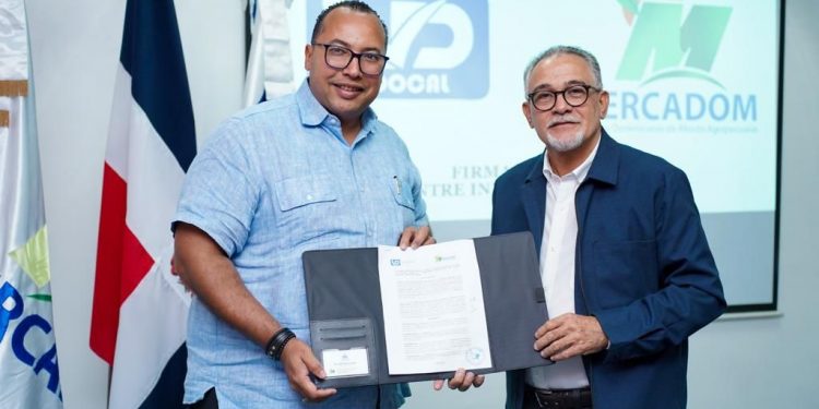 Mercadom e INDOCAL acuerdan fortalecer la calidad de los productos agropecuarios en los mercados públicos
