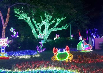 El alcalde de Hato Damas, Félix Alcántara, dejó inaugurada por todo lo alto la primera edición del Parque de Luces «Brillante Navidad Hato Damas 2022», dónde asistieron cientos de niños, niñas, adolescentes en compañia de sus padres.
