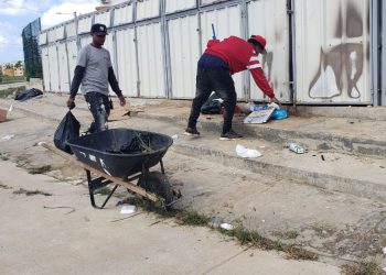 GECONSA interviene áreas de diversos residenciales en Ciudad Juan Bosch