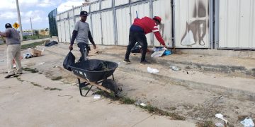 GECONSA interviene áreas de diversos residenciales en Ciudad Juan Bosch