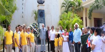 Celebran acto de la llegada de Juan Pablo Duarte el 25 de marzo 1864 a Montecristi