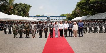Vicepresidenta encabeza graduación de 903 nuevos agentes de la Policía Nacional en San Cristóbal