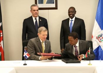 Presidente Abinader define a Kenia como un nuevo amigo de República Dominicana