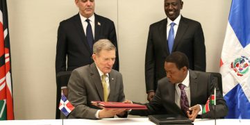 Presidente Abinader define a Kenia como un nuevo amigo de República Dominicana