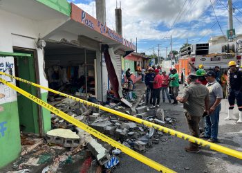 Explosión en Palenque deja seis heridos.