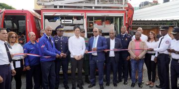 Japón dona unidad de rescate a Santo Domingo Este.