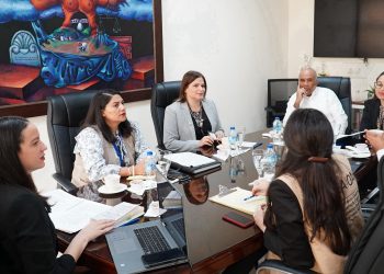COLABORADORES TSE REALIZAN JORNADA DE TRABAJO CON MISIÓN DE OBSERVACIÓN ELECTORAL OEA