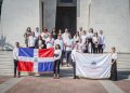 La Dirección General de Ganadería deposita ofrenda floral en el Altar de la Patria