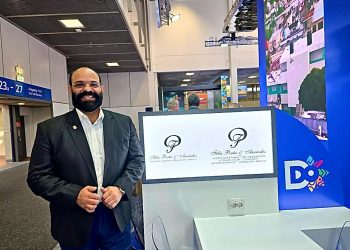 Félix Portes presente en la feria de turismo ITB Berlín en Alemania.