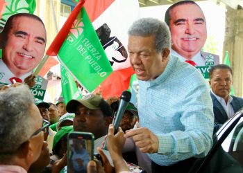 Leonel: estamos de nuevo en las calles, vamos a la recta final a ganar la Presidencia