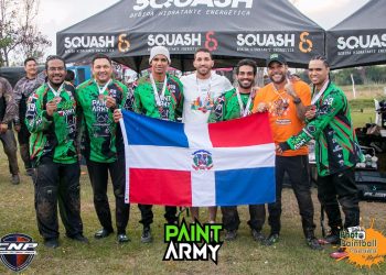 Equipo de Paintball de RD PAINT ARMY logra puesto importante. El triunfo se logró en primera válida del Campeonato Nacional de Paintball (CNP) en Colombia