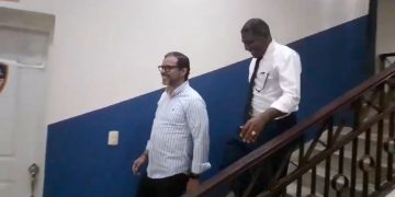 Yohan López presidente del CARD visitó al director regional de la PN en La Vega para conocer detalles incidente con juristas