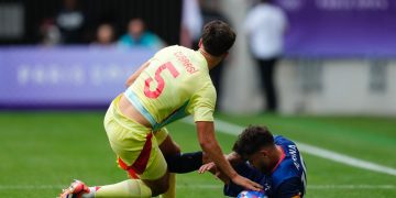 RD cae ante España y Montes De Oca anotó el primer gol dominicano en JJOO