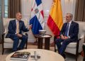 Abinader y Rey de España, Felipe VI, se reunieron por una hora en Palacio Nacional