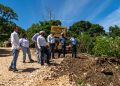 Director de UTEPDA supervisa caminos interparcelarios de Barahona e Independencia