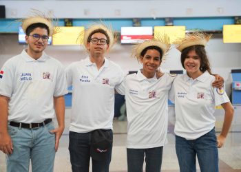 Cuatro estudiantes representan al país en la trigésima novena Olimpíada Iberoamericana de Matemáticas