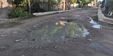 En La Caleta se quejan por deterioro de sus calles