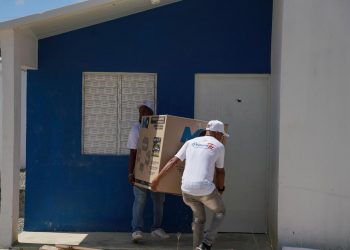 Propeep da toques finales a 40 viviendas para familias pobres de San Cristóbal