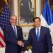 Abinader y Marco Rubio abordan crisis haitiana en Washington