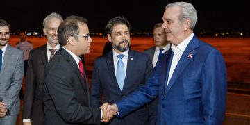 Abinader llegó este jueves a Brasil en la última parte de su viaje que inició en Europa