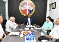 Presidente de la Hermandad se reúne con empresarios y evalúan terminación del Centro de Diagnóstico de los Veteranos
