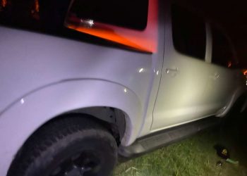 Policía intercepta camioneta robada en San Juan
