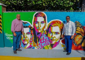 Propeep entrega dos Paseos de los Colores en Villa Tapia que rinden homenaje a las hermanas Mirabal y su cultura