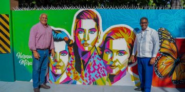 Propeep entrega dos Paseos de los Colores en Villa Tapia que rinden homenaje a las hermanas Mirabal y su cultura