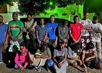 Ocupan yipeta con 16 haitianos ilegales en Santiago Rodríguez