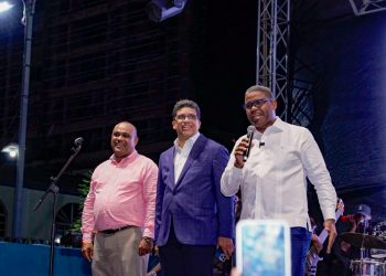 Propeep da inicio a festividades navideñas con encendido Parque de las Luces en SDE