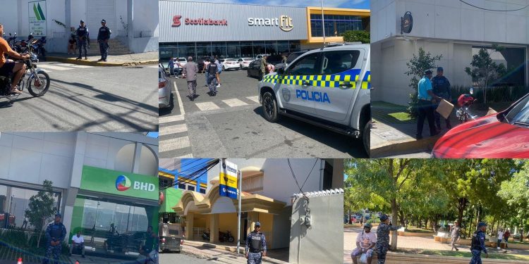 Director regional Sur Central supervisa despliegue policial por Navidad en Peravia