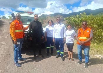 Defensa Civil encuentra con vida joven desaparecido tras ser embestido por vaca en Cordillera Central