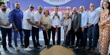 Ministro Kelvin Cruz inicia reconstrucción Club La Matica con inversión de RD$32.8 millones