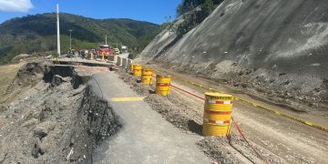 Cierre total temporal en carretera Ocoa para construir paso provisional