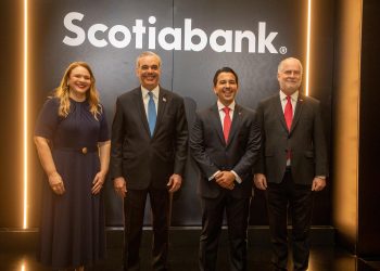 Scotiabank reconoce gestión de Gobierno mantiene estabilidad macroeconómica; instalará en RD sede regional para liderar operaciones en el Caribe, Centroamérica y Colombia