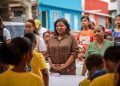 Jornada solidaria de Educación Calzada lleva alegría a niños de Katanga Los Mina