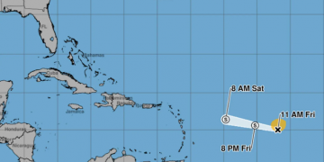 Remanentes de Dolly avanzan hacia el Caribe y podrían dejar lluvias en La Española