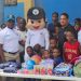 Policía Comunitaria realiza campamento recreativo para 120 niños en Capotillo