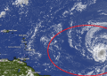 Dolly mantiene rumbo al Caribe y podría acercarse a Puerto Rico y República Dominicana