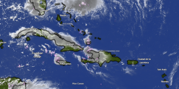 Más lluvias mantienen en alerta amarilla al Distrito Nacional y Santo Domingo