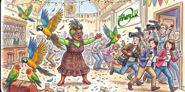 Enemorosa Pie lleva el humor a los cronistas de arte