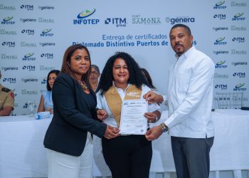 INFOTEP, Genera ITM y Port Samaná gradúan 47 participantes del Diplomado Distintivo Puertos de Cruceros de Arroyo Barril