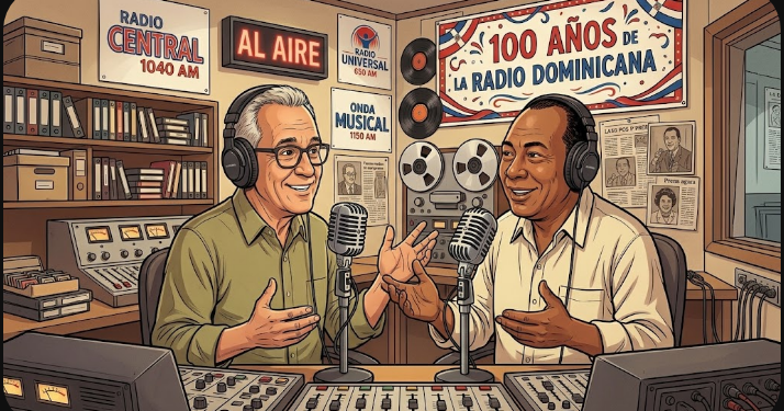 Radio Central y Onda Musical marcan un siglo de historia de la radiodifusión dominicana